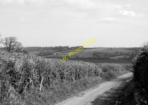 Photo 6"x4" 2010 : East between Stantonbury Hill and Winsbury Hill Stanton Prior c2010