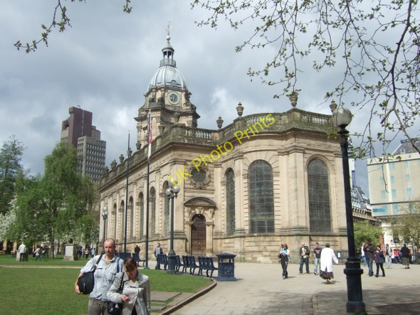 Photo 6"x4" Birmingham Cathedral Lee Bank c2010
