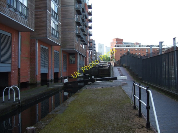 Photo 6"x4" Canal locks near Newhall Street Lee Bank c2010