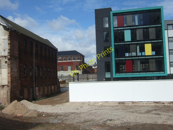 Photo 6"x4" The old and the new Lee Bank c2010