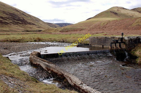 Photo 6"x4" Weir on the South Esk Tweeddaleburn\/NT2752 c2010