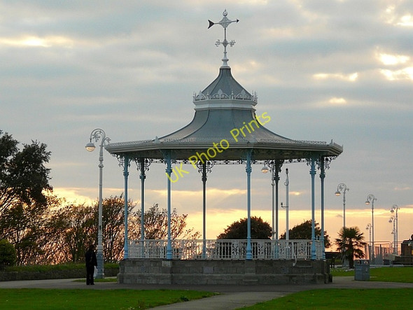 Photo 6"x4" Bandstand on The Leas Folkestone c2009