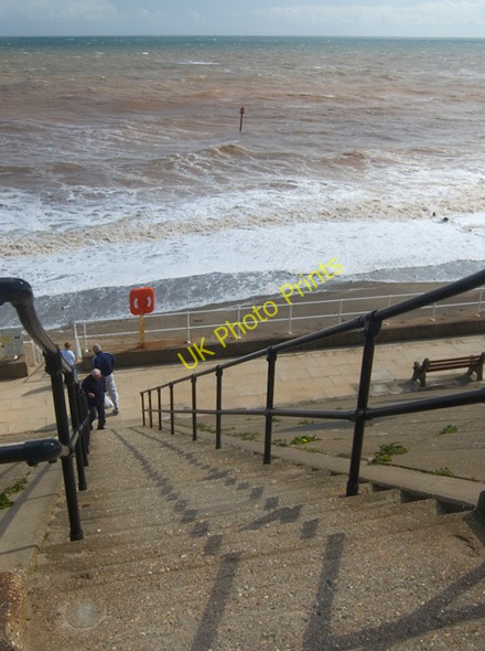 Photo 6"x4" Steps to the sea, Withernsea Withernsea c2010