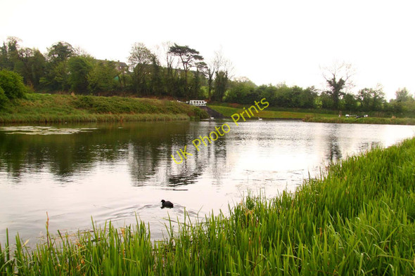 Photo 6"x4" A side pond at Caen Hill Locks Devizes c2010