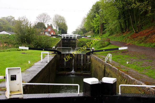 Photo 6"x4" Caen Hill Locks on the Kennet & Avon Canal Devizes c2010