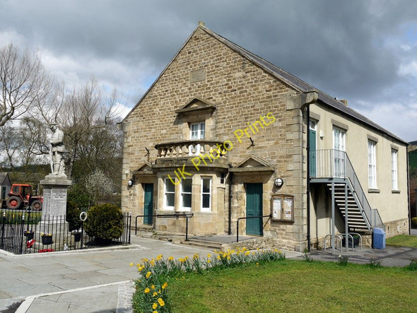 Photo 6"x4" Village Hall & War Memorial, St John's Chapel Daddry Shield c2010