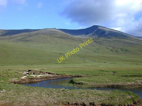 Photo 6"x4" The Allt Coire Pitridh, above Lochan na h-Earba Torgulbin c2005