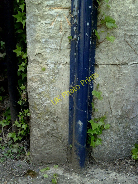 Photo 6"x4" Chippenham, National School benchmark Chippenham\/ST9173 c2010