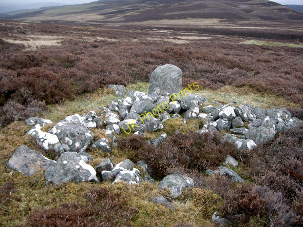 Photo 6"x4" Stone circle? Kirkton of Lude c2010