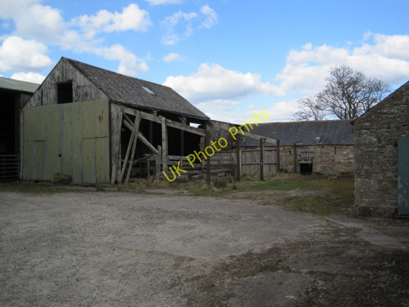 Photo 6"x4" Farm Buildings at Highstead Ash Farmal Sike c2010