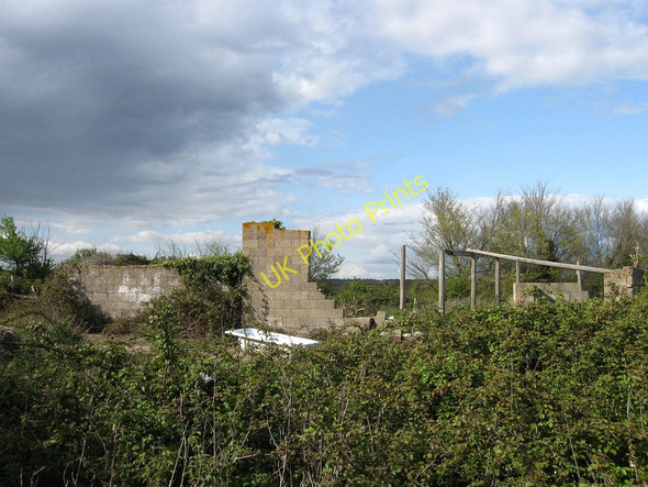 Photo 6"x4" Remains of a Barn, Mill Farm Hailsham c2010