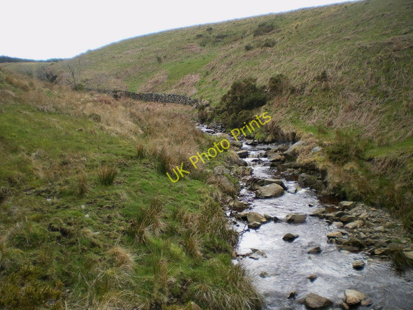 Photo 6"x4" Upstream of the ford on the Nant yr Esgair Ffridd Goch c2010