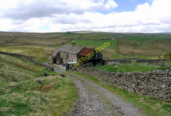 Photo 6"x4" Greenwell, Ireshopeburn, from above Ireshopeburn c2010