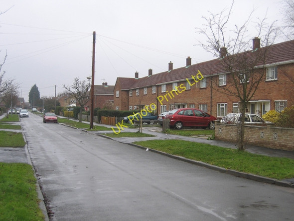 Photo 6"x4" Brimley Road, Arbury, Cambridge on New Year's Day 2006 Cambridge\/TL4658 c2006