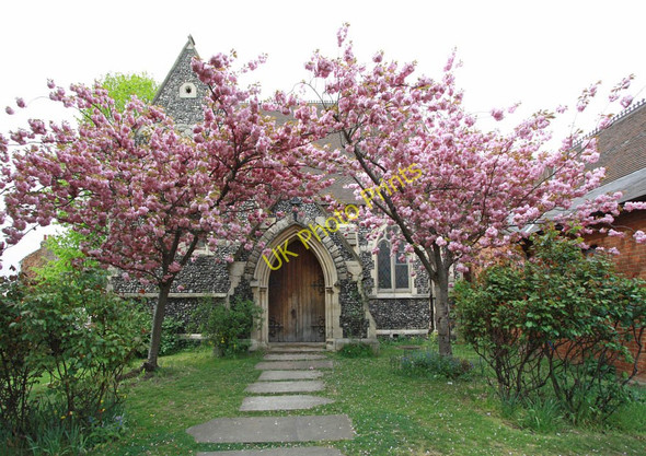 Photo 6"x4" Christ Church, Sumner Road, West Croydon - Old church Croydon\/TQ3365 c2010