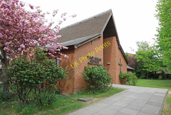 Photo 6"x4" Christ Church, Sumner Road, West Croydon - Porch Croydon\/TQ3365 c2010