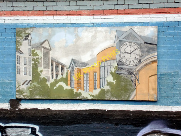 Photo 6"x4" Detail of Mural near Cambridge Station Cambridge\/TL4658 c2010