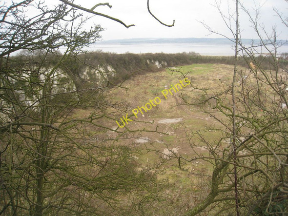 Photo 6"x4" View into Barton Cliff Quarry Barton Waterside c2011