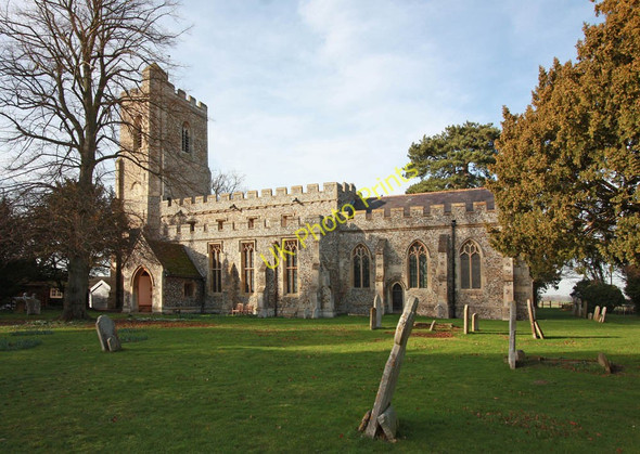 Photo 6"x4" St Mary, Whaddon Whaddon Gap c2011