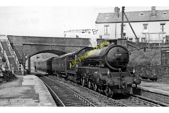 Photo 6"x4" Dunford Bridge Station, with Manchester - Sheffield express Dunford Bridge c1951