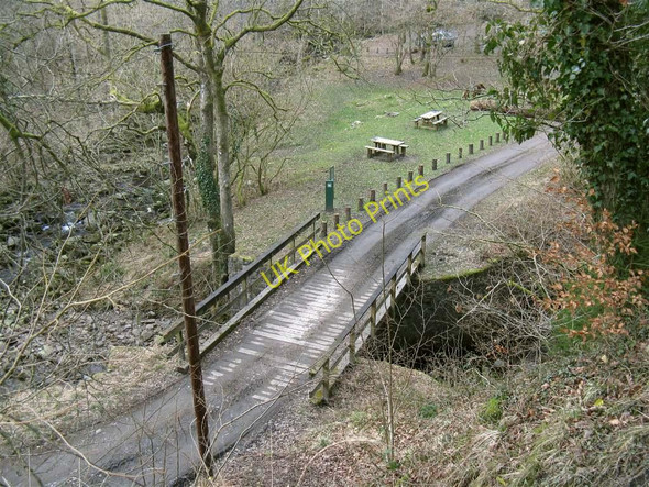 Photo 6"x4" Road to Picnic Area in Giedd Forest Cae'r-Lan\/SN8012 c2011