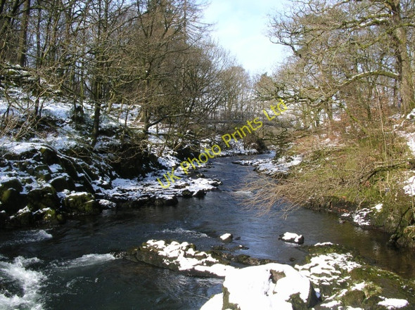 Photo 6"x4" New bridge from Skelwith Force Skelwith Bridge c2008