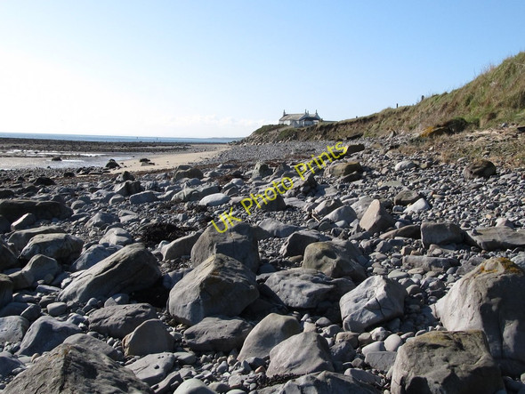 Photo 6"x4" Beach deposits north of Cranfield Point Greencastle\/J2411 c2011