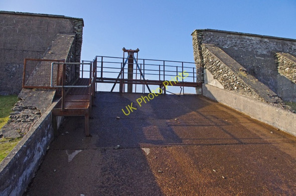 Photo 6"x4" Dam spillway at Potter Tarn Cowen Head c2011