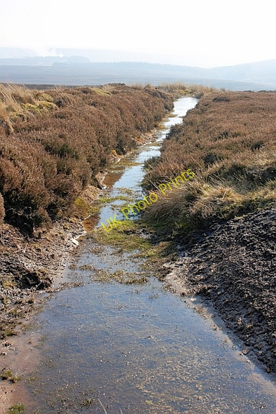 Photo 6"x4" Ditch, Rye Head Osmotherley c2011