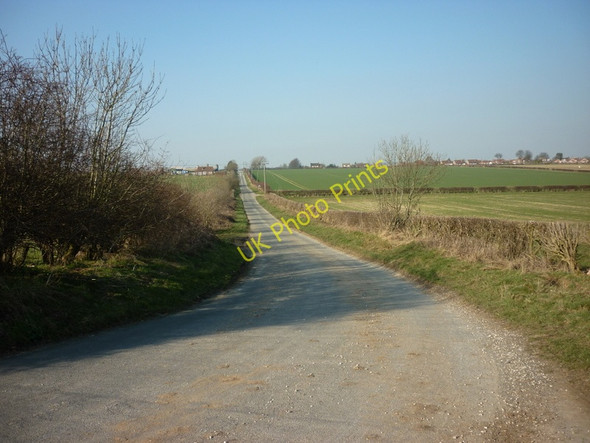 Photo 6"x4" Thorndale Lane, towards Wetwang Wetwang c2011