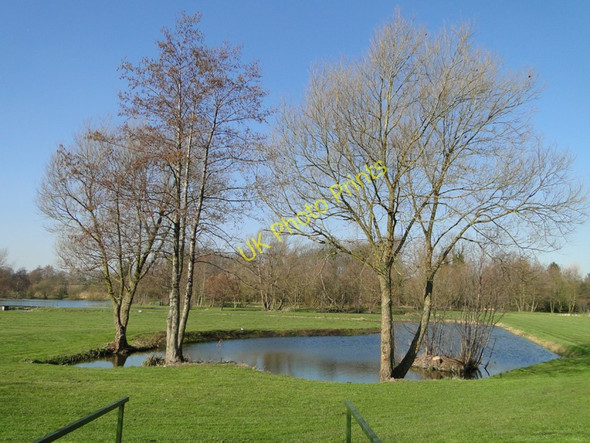Photo 6"x4" Marsh Farm fishing lakes and caravan site Benhall Green c2011