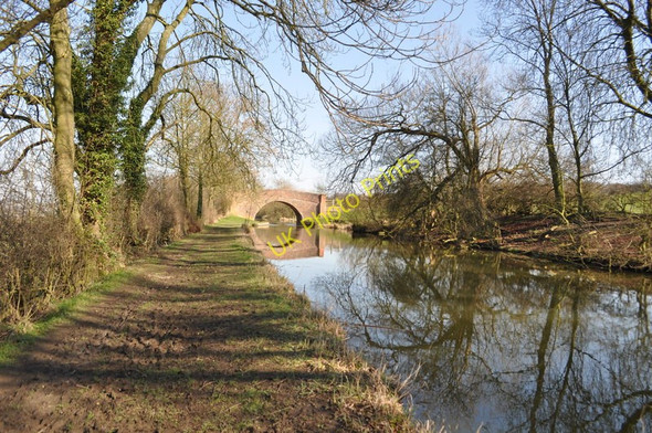 Photo 6"x4" Grand Union Canal - Near Binley's Bridge Gumley c2011