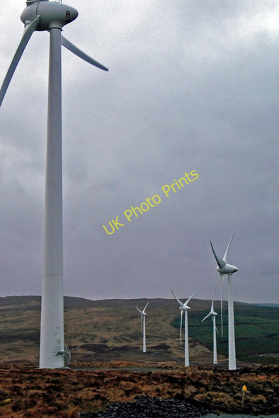 Photo 6"x4" Ben Aketil windfarm Blackhill\/NG3450 c2011