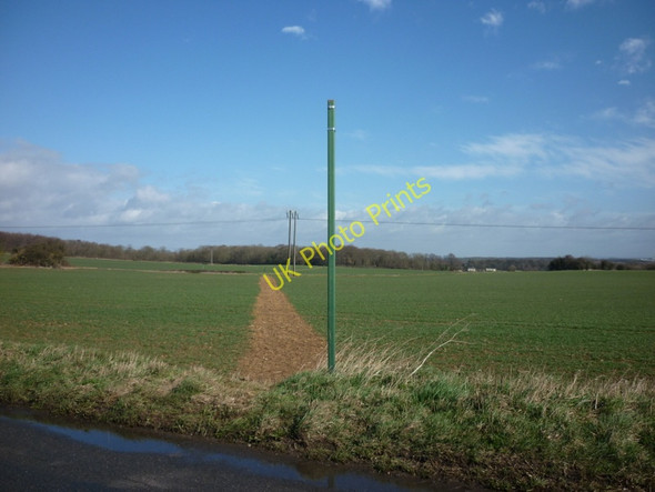 Photo 6"x4" A footpath off Leys Lane Gildingwells c2011