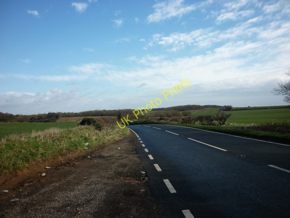 Photo 6"x4" Looking east along Lamb Lane towards Oldcotes Letwell c2011