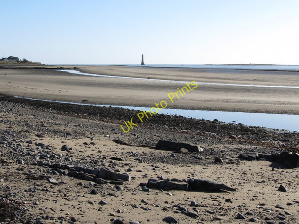 Photo 6"x4" View south along the beach towards the mouth of Carlingford Lough Greencastle\/J2411 c2011