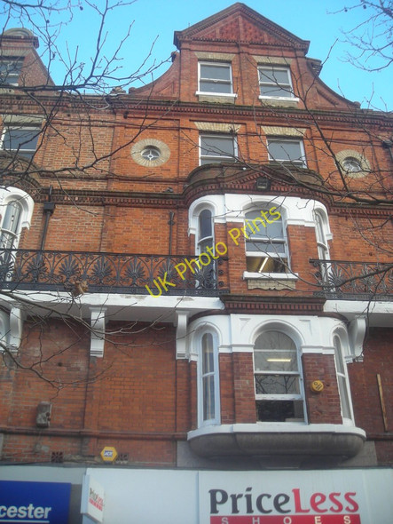 Photo 6"x4" Upper storeys of Victorian shop buildings, Croydon High Street Croydon\/TQ3365 c2011