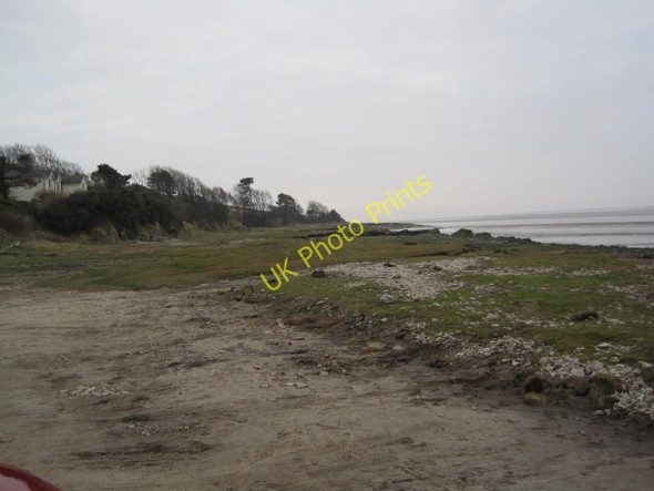 Photo 6"x4" Silverdale Shore looking towards Know End Point Silverdale Green c2011