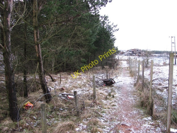 Photo 6"x4" Path, Whitehill Industrial Estate Blackburn\/NS9865 c2011