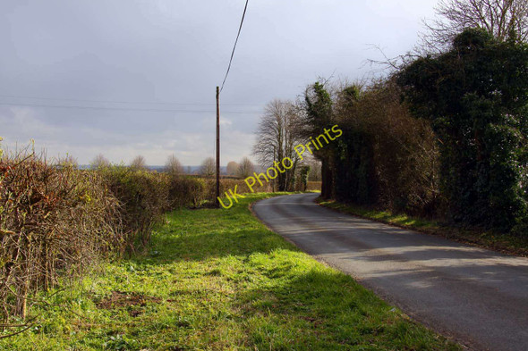 Photo 6"x4" Sheepstead Road to Marcham Frilford Heath c2011