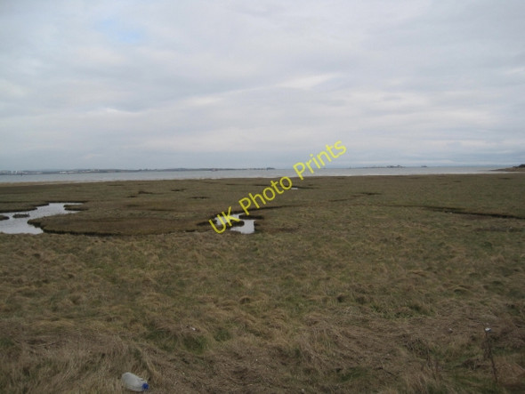Photo 6"x4" Wylock Marsh, Walney Island South End\/SD2063 c2011 P1