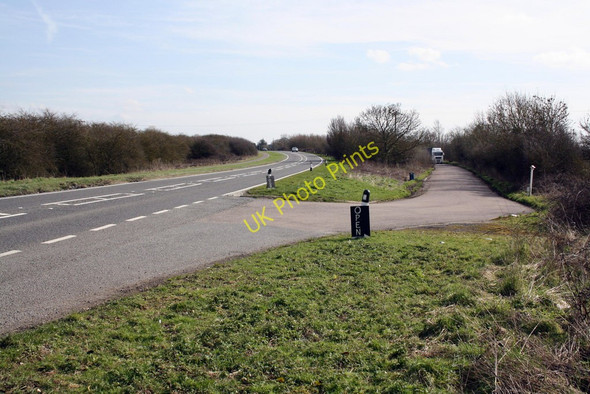 Photo 6"x4" Junction of A40 with layby Barnard Gate c2011