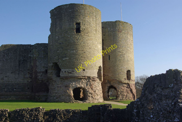 Photo 6"x4" Rhuddlan Castle Pen-y-ffordd\/SJ0278 c2011