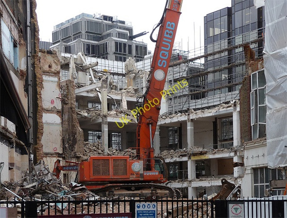 Photo 6"x4" Demolition, Spencer Place Westminster c2010