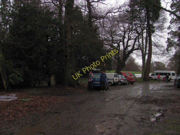 Photo 6"x4" Car park, Dalmeny Craigiehall\/NT1675 c2011