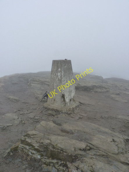 Photo 6"x4" Summit trig on Ben Lomond Rowardennan c2011