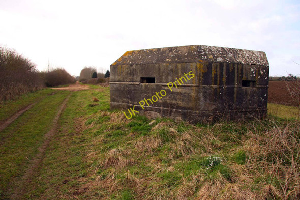 Photo 6"x4" Pillbox by Cow Lane Gozzard's Ford c2011