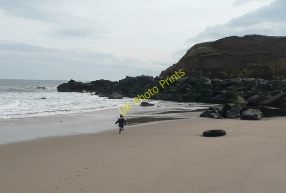 Photo 6"x4" South end of Seaham beach Seaham c2011