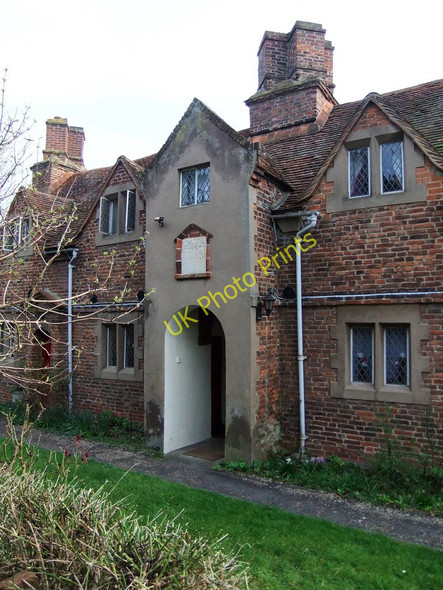 Photo 6"x4" The Kederminster Almshouses, Langley Marish: the porch Slough\/SU9979 c2011