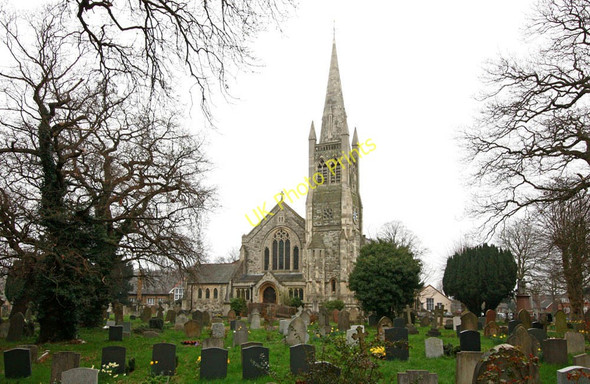 Photo 6"x4" St John the Baptist, Buckhurst Hill Chingford c2011